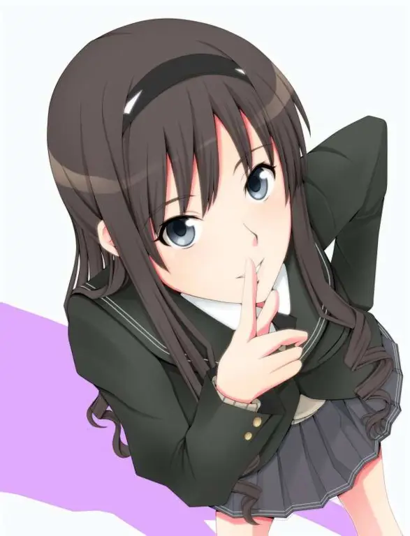 Gambar pengenalan karakter di Amagami SS