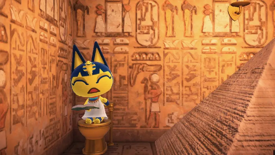 Gambar amiibo Ankha Animal Crossing