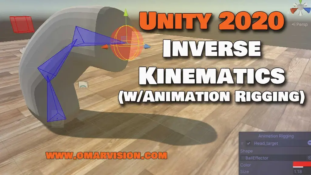 Contoh penerapan Inverse Kinematics pada karakter