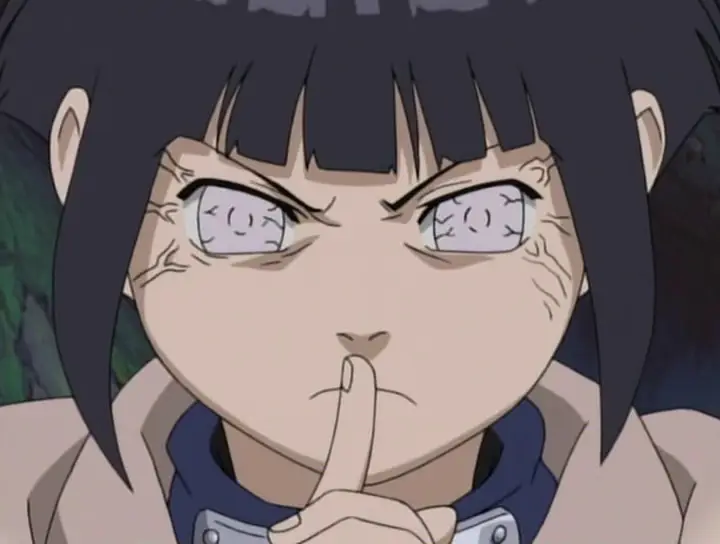 Kekuatan Byakugan Hanabi Hyuga