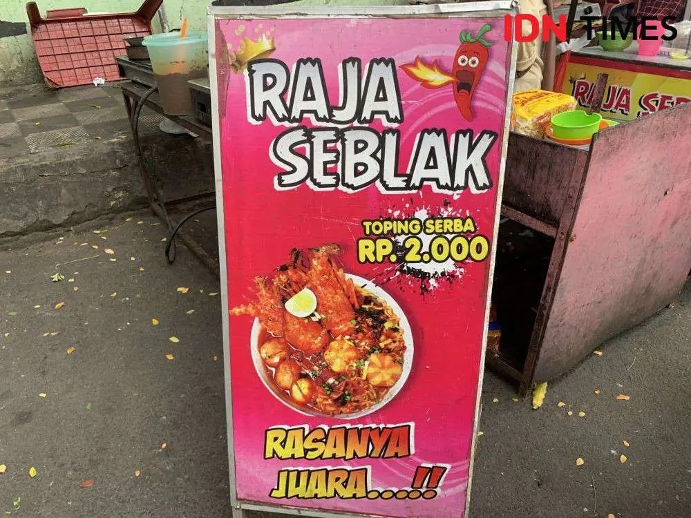 Kuliner kaki lima di Bandar Lampung