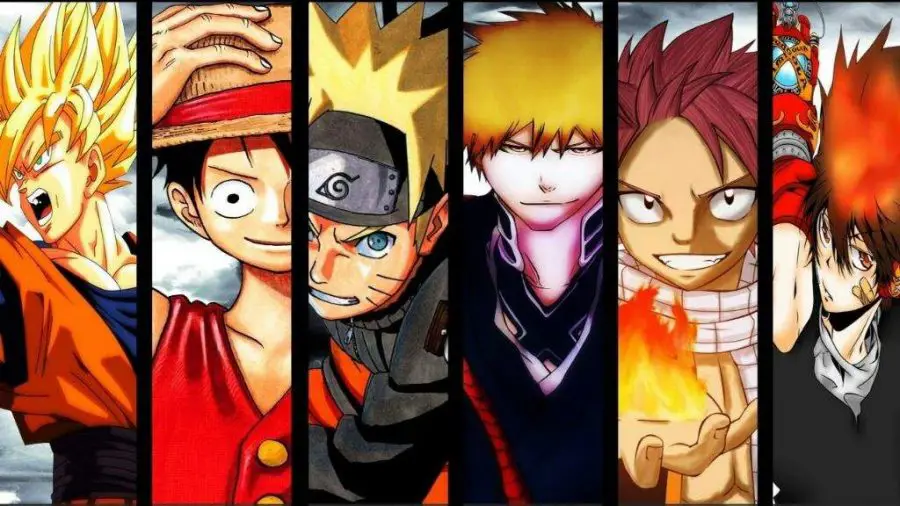Menikmati Anime Bersama Teman Para penggemar anime sedang menonton bersama