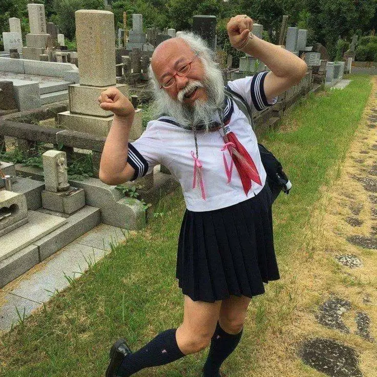 Gambar penggemar anime menonton bersama