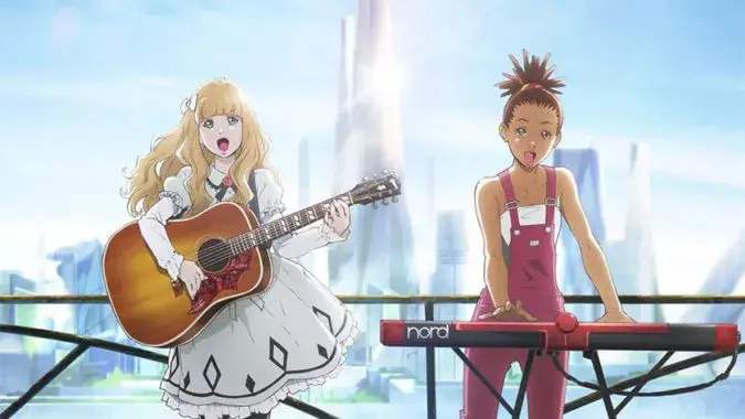 Menikmati anime bersama Menonton anime bersama teman-teman