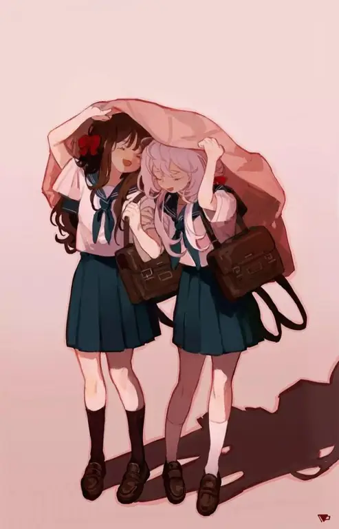 Menikmati Anime Bersama Menonton anime bersama teman