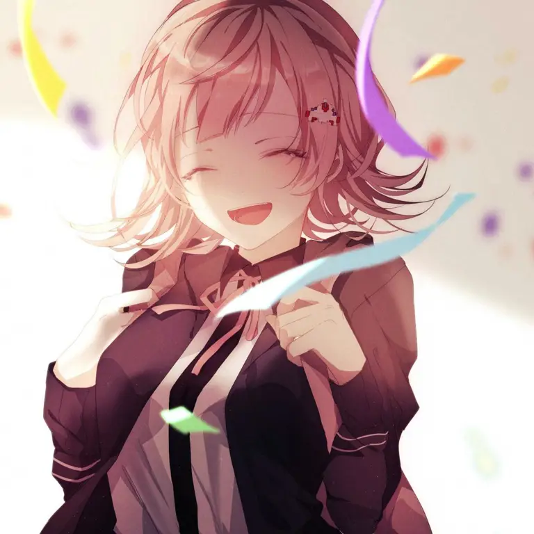 Menikmati anime dengan nyaman Seseorang yang sedang menikmati menonton anime
