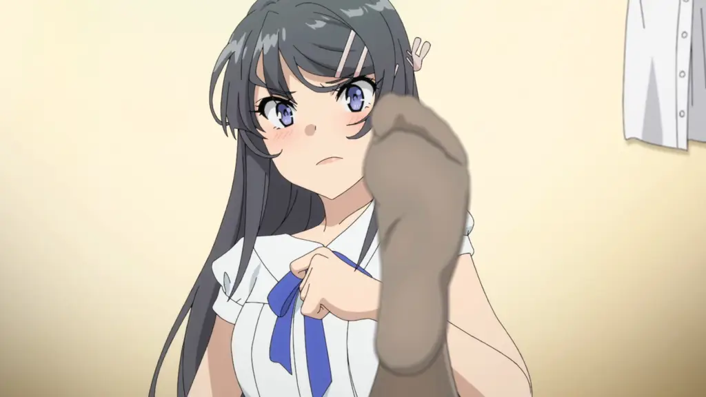 Adegan anime Rascal Does Not Dream of Bunny Girl Senpai