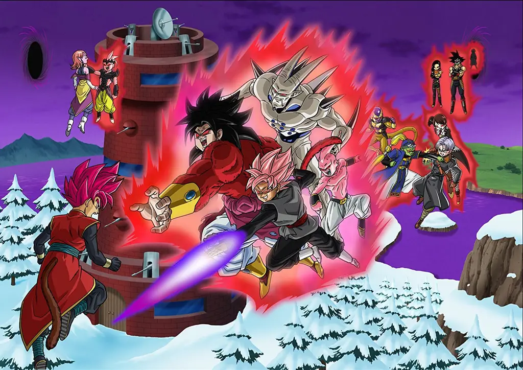 Screenshot tampilan Anoboy saat memutar Dragon Ball Heroes