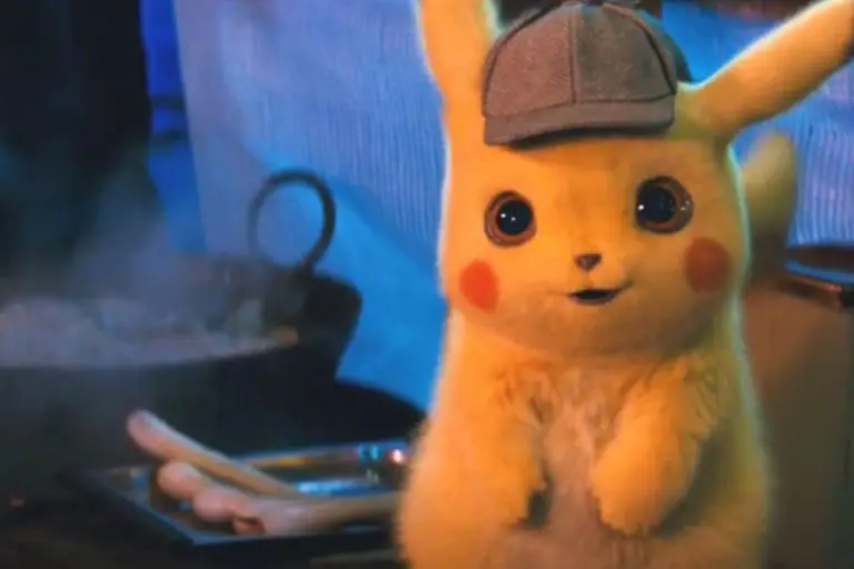 Pikachu dan teman-temannya menonton film