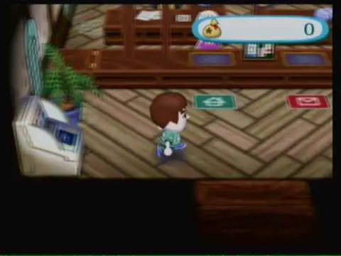 Gambar gameplay Animal Crossing City Folk