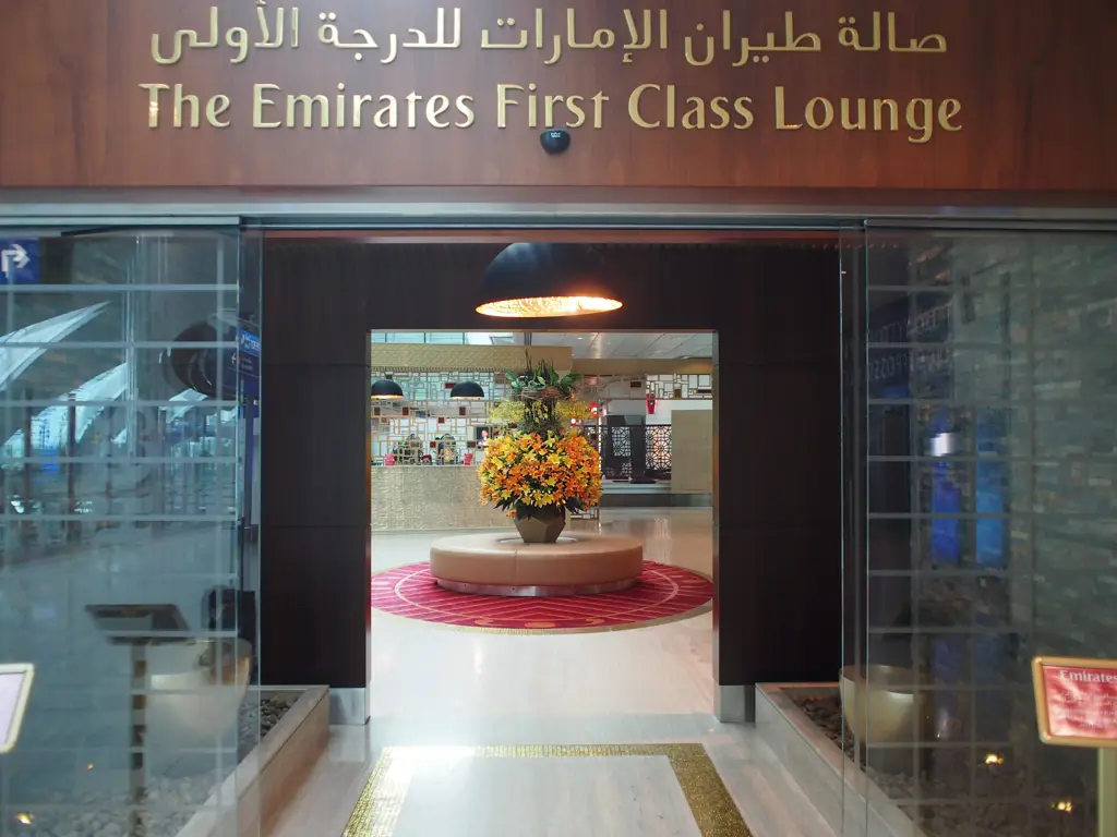 Gambar Lounge di Bandar Udara Internasional Dubai