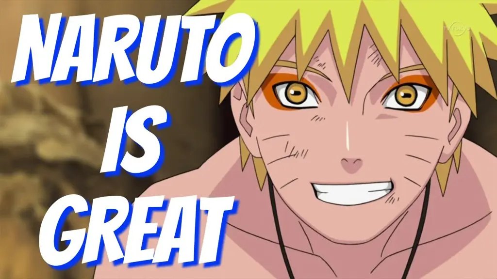 Gambar karakter Naruto menonton anime bersama