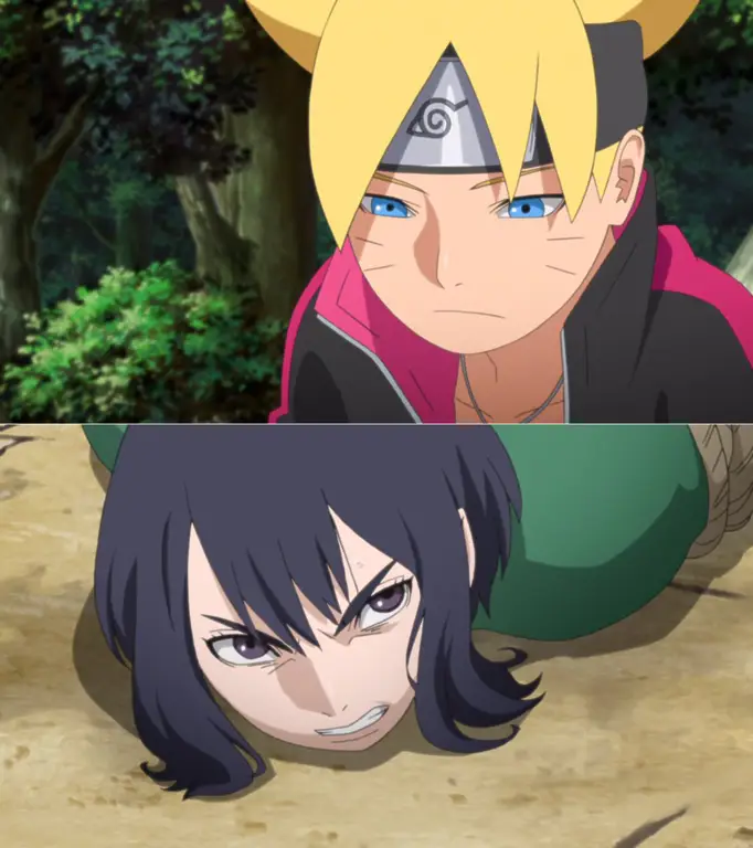 Gambar cuplikan anime Naruto Next Generations