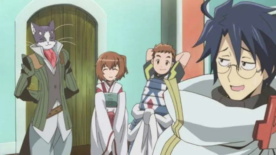 Screenshot adegan anime Log Horizon