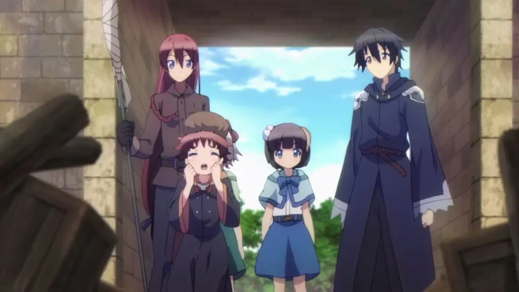 Adegan anime Death March to the Parallel World Rhapsody