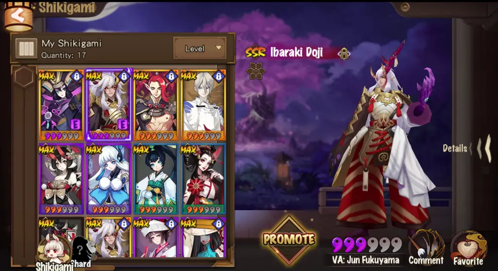 Gameplay Onmyouji yang seru dan menantang