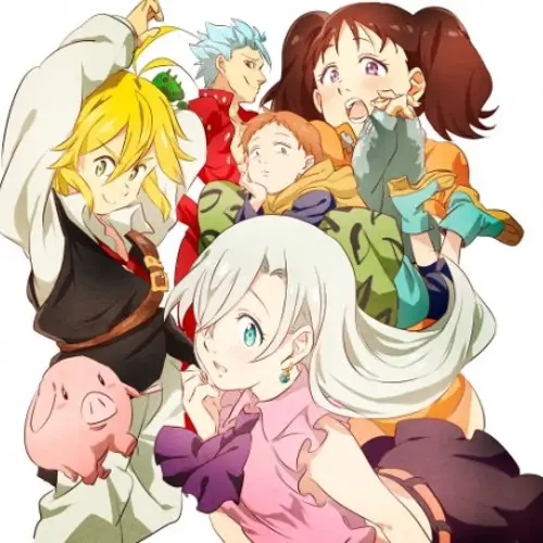 Adegan menarik dari anime Nanatsu no Taizai yang sedang di-streaming