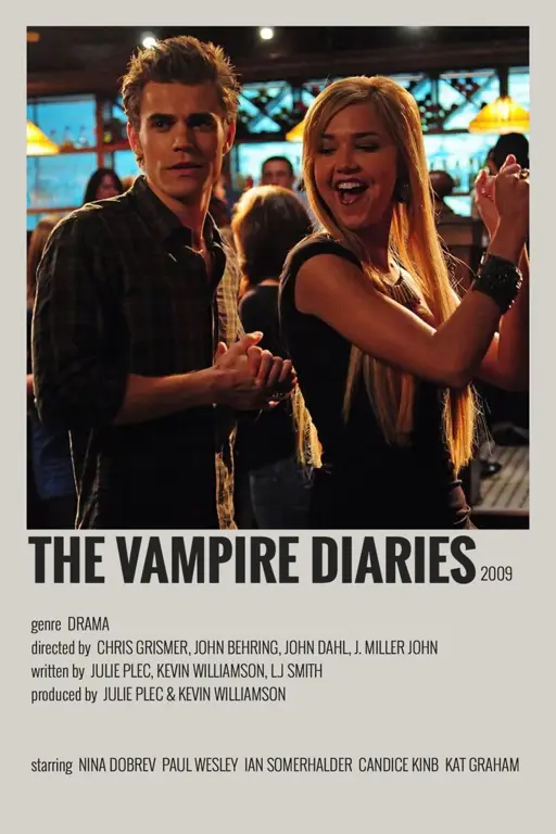 Poster The Vampire Diaries dengan subtitle Indonesia