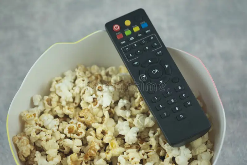 popcorn dan remote control