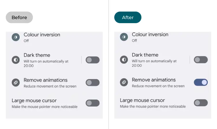 Cara menonaktifkan animasi transisi aktivitas di Android