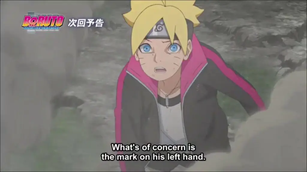 Cuplikan gambar dari episode Boruto 188