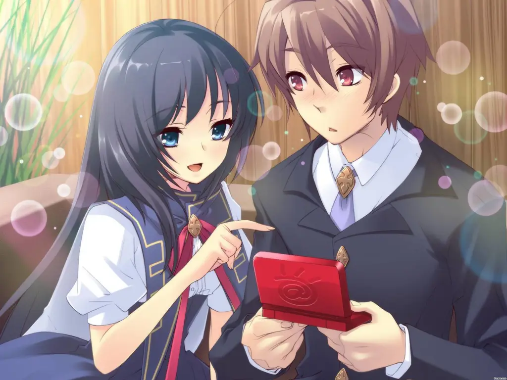 Menonton anime bersama teman-teman akan semakin seru Sejumlah penggemar anime sedang menonton bersama dengan gembira