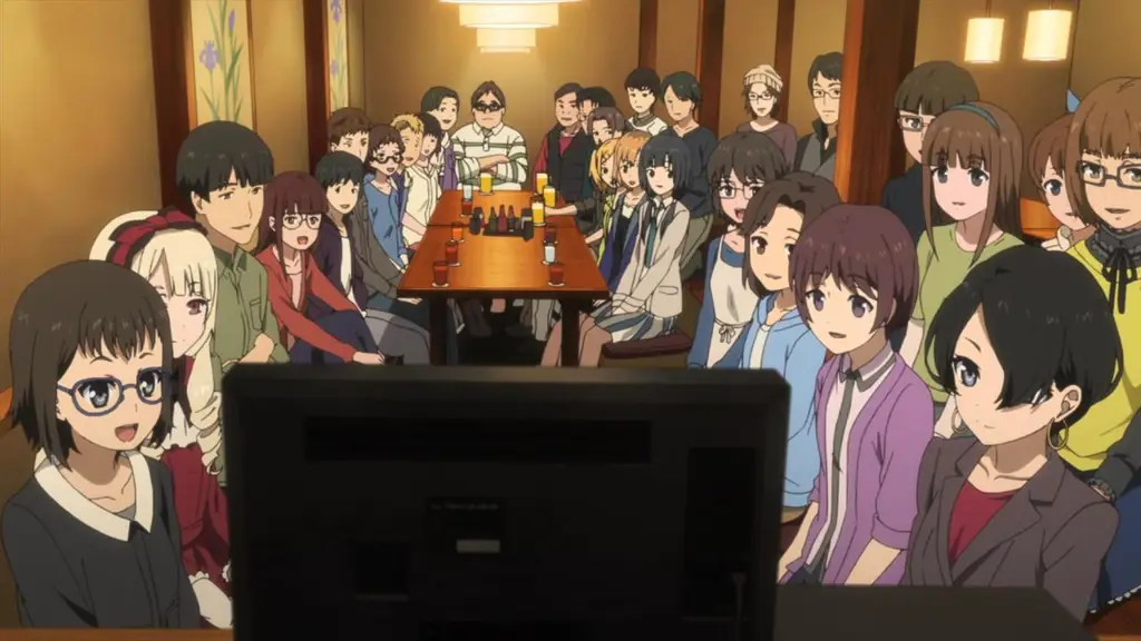 Menonton Anime Bersama Teman Gambar teman-teman menonton anime bersama