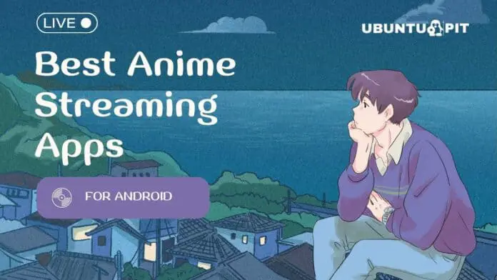 Penggemar anime senang menonton anime di tablet