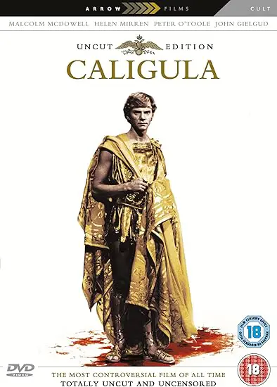 Menonton Caligula melalui DVD Pemain DVD dengan DVD Caligula