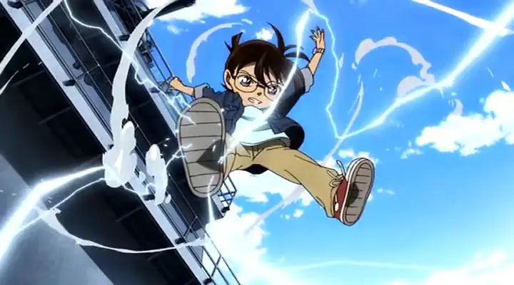 Menonton Detective Conan secara online Gambar seseorang menonton Detective Conan secara online
