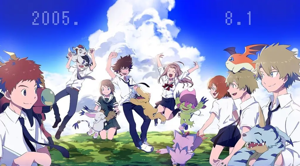 Poster film Digimon Adventure Tri