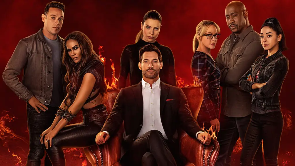 Poster serial Lucifer di Netflix