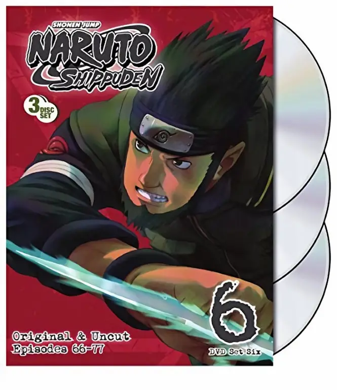 Gambar box set DVD Naruto