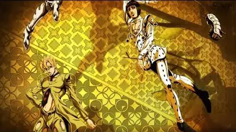 Gambar yang berkaitan dengan ending Jojo Golden Wind