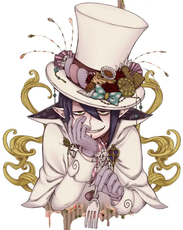 Mephisto Pheles, karakter misterius dalam anime Blue Exorcist.