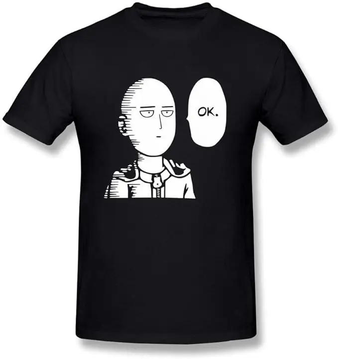 Berbagai macam merchandise One Punch Man yang dijual di Indonesia.