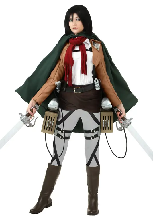 Gambar merchandise resmi Attack on Titan