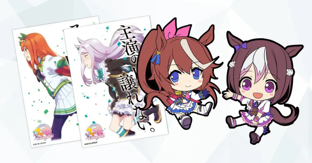 Berbagai macam merchandise Uma Musume yang menarik bagi para penggemar