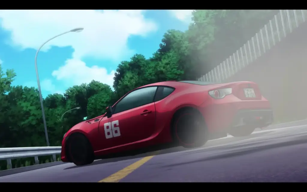 MF Ghost: Aksi Balap yang Mendebarkan Adegan balap mobil menegangkan dari anime MF Ghost