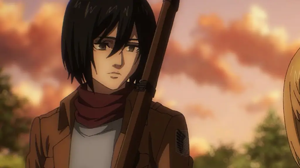 Gambar Mikasa Ackerman di Attack on Titan Season 4