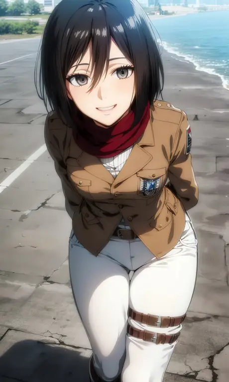 Gambar Mikasa Ackerman di Attack on Titan Season 4