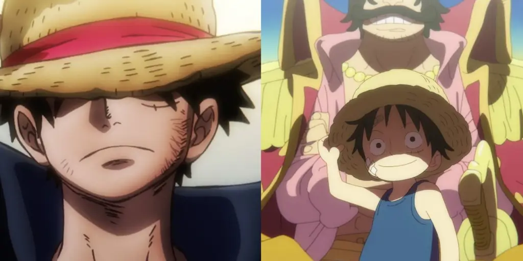 Luffy bermimpi menjadi Raja Bajak Laut