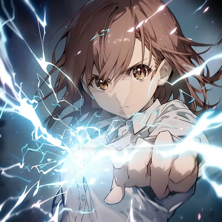 Gambar ilustrasi Misaka Mikoto