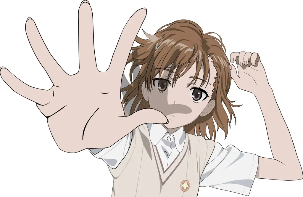 Gambar Misaka Mikoto dari A Certain Scientific Railgun