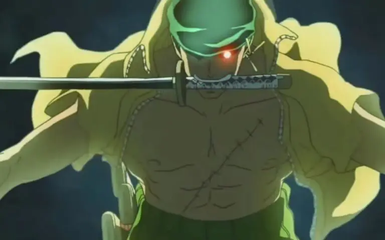 Bekas luka Zoro di mata