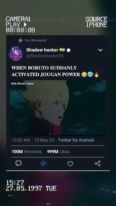 Boruto dengan Jougan Aktif