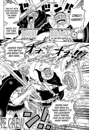 Penampakan Seraphim di One Piece chapter 1107