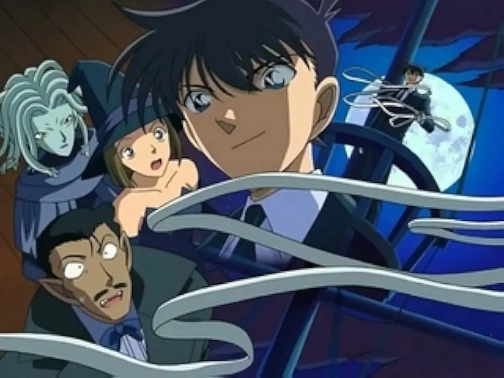 Misteri di balik Organisasi Hitam Gambar Organisasi Hitam dalam Detective Conan