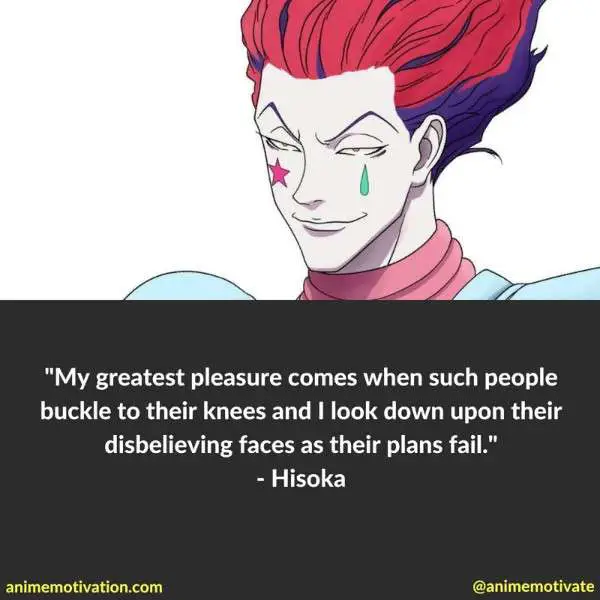 Gambar Hisoka, salah satu karakter antagonis dalam Hunter x Hunter