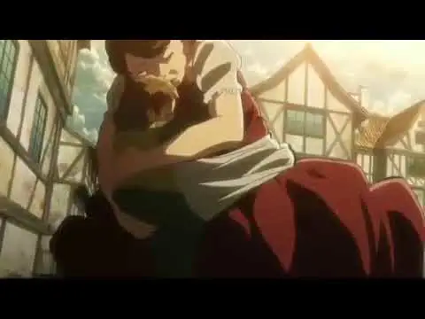 Tembok Maria yang kokoh dalam Shingeki no Kyojin season 1